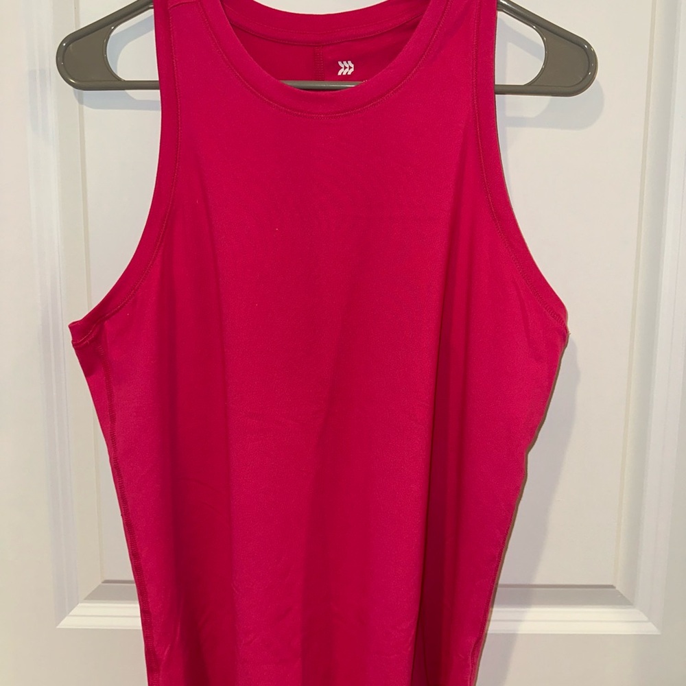 Women's Pink Sleeveless Top